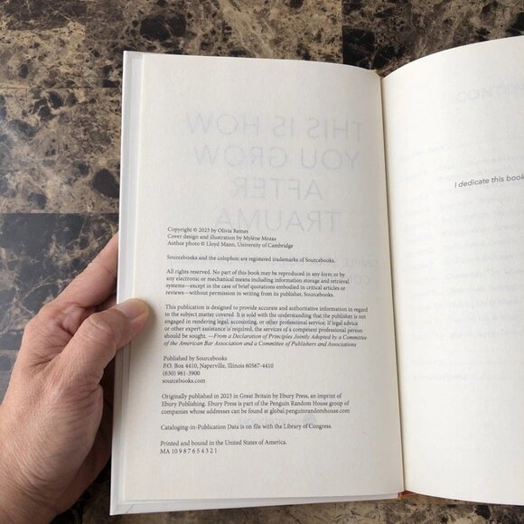 This Is How You Grow After Trauma by Remes Dr. Olivia 2023 Hardcover - Picture 4 of 8